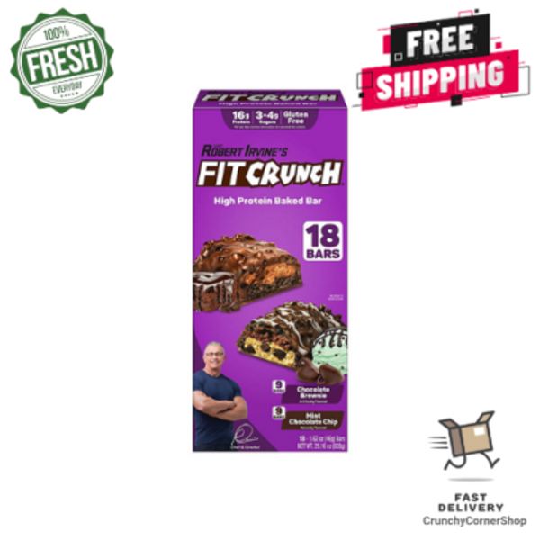 FitCrunch Snack Size, Variety Pack, 18 ct. FREE SHIPPING