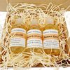 Simply Essential Warming massage oil Gift box 3 x 100ml Aromatherapy uplifting blends
