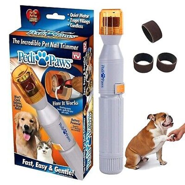 Ruri's Dog Nail Grinder, Upgraded Version Professional Electric Pet Nail Grin...