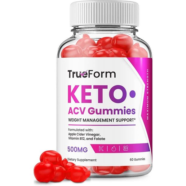 True Form Keto Plus ACV Gummies TrueForm ACV Advanced Keto Formula  Plus...