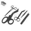 DDP Shears; Emt/scissors Combo Pack With Holster -Tactical All Black - Paramedic