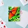 CafePress Orange Butterfly Standard Size Playing Cards