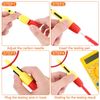 4pcs Wire Piercing Probe, Insulation Piercing Clip Set Wire Piercing Tool for Multimeter Voltage Voltmeter Thermometer Testing (2mm, 4mm)