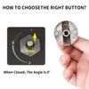 Gas Stove Knob 6 Pcs Cooker knobs Replacement Cooker Knobs 6MM Universal Cooker Replacement Knobs Multipurpose for Kitchen Cooktop, Gas Stove & Various Ovens, Precise Temperature Control