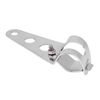 - Motorcycle Headlight Bracket, 2pcs Headlight Mount Brackets Fork Racer 28mm-34mm(Silver)