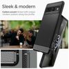 Spigen Rugged Armor Case Compatible with Google Pixel 7 Pro, Black
