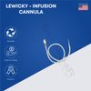 Lewicky Infusion Cannula 19g Premium Surgical Ophthalmic Instruments