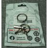 Keychain Allen Hex Wrench Key Bit -Metric Tiny Multi-Tool 2/2.5/3/4/5/6 mm