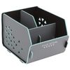 Five Star Desk Organizer, 3 Compartments, Caddy, Gray/Teal (73680)
