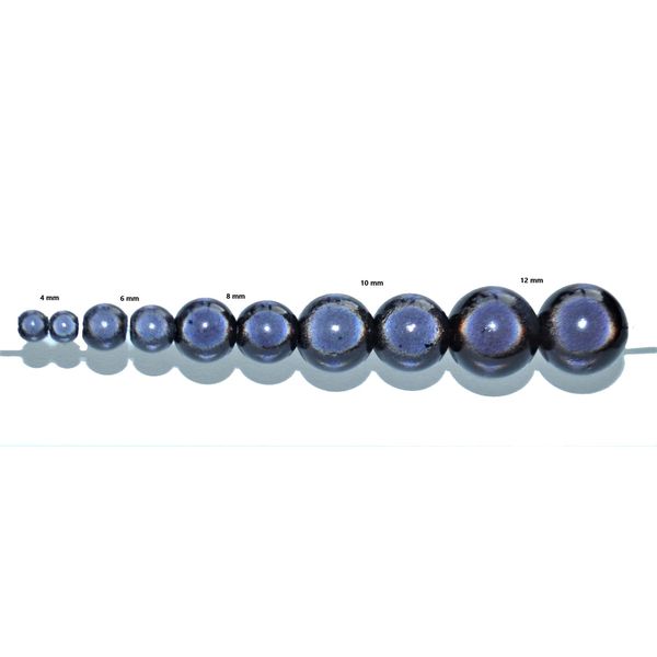 3D Illusion Miracle Acrylic Beads 12 mm / 15pcs (Assorted)