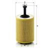 Mann Filter HU 719/7 X Metal-Free Oil Filter