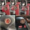 Push To Start Button Cover, Car Engine Start Button Cover Ignition Protective Cover Anti-Scratch Universal Button Decoration Protector Ring (A)