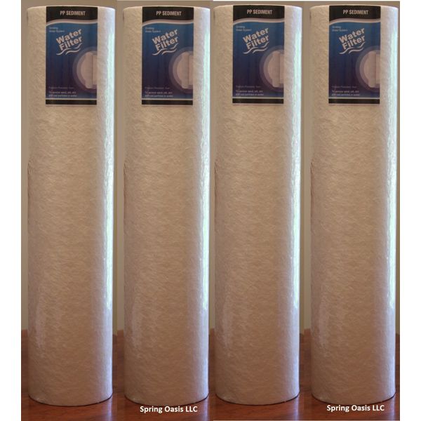 Four Big Blue 20" x 4.5" PP Sediment Filter (5 micron)