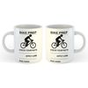 Bike Prep | Funny Gift Idea Cup Tea Coffee | 11oz White Mug