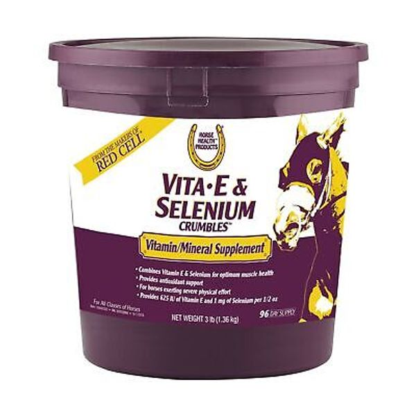 Horse Health Vita E and Selenium 3 pounds,, 96 Day Supply