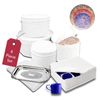 LAMINET 6 Piece Quilted Dinnerware Storage Starter Set - Includes 4 Plate Cas...
