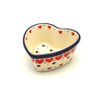 Polish Pottery Ramekin - Heart - Love Struck