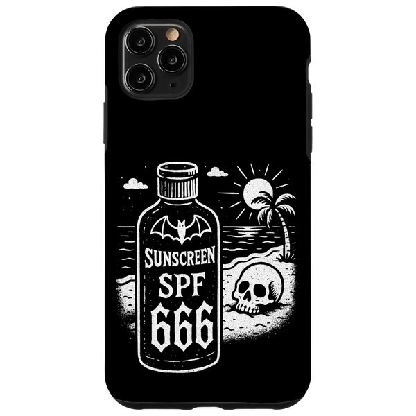 Summer Goth Sunscreen SPF 666 スマホケース iPhone 11 Pro Max 用