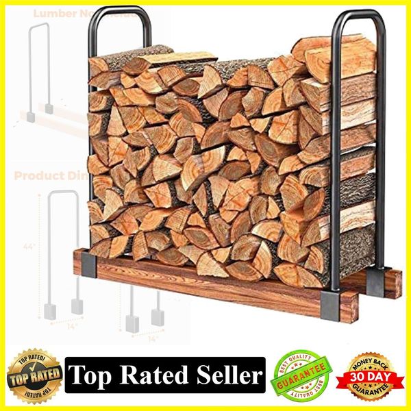 First generation Heavy Duty Firewood Racks Adjustable Length Log Bracket Rack