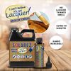 I Can’t Believe It’s Not Lacquer ~ Brush ON Formula (Pint) ~ Clear, UV Cure, eco-Friendly, Non-Yellowing, Perfect Sanding ~ Woodworking, Cabinetry, Furniture, Guitars, Pool/Spa, Kitchen, Hobby