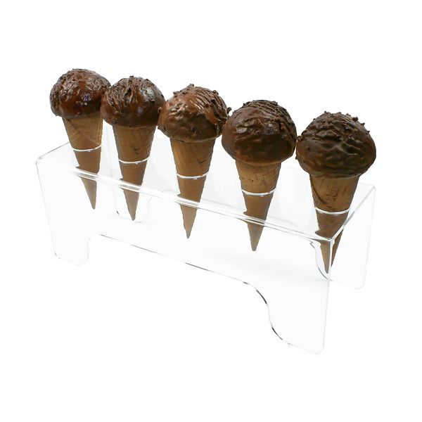 Acrylic Ice Cream Cone Holder Counter Display (DS64/C)