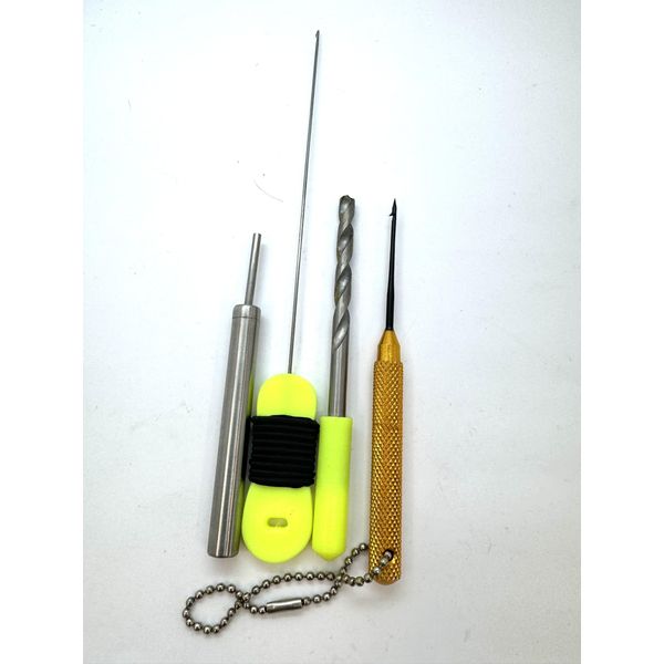 Extra Long bait needle,barbed needle,drill,nail knot tool.carp fishing tools