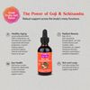 Dragon Herbs Goji & Schizandra | All Natural Tincture to Support Beauty, Skin, Healthy Aging, Eyes, Lungs | All Natural Ingredients, Non-GMO (2 fl. oz., 60 ml)