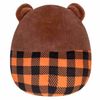 Squishmallows 7.5" Omar The Bear in Plaid Shirt