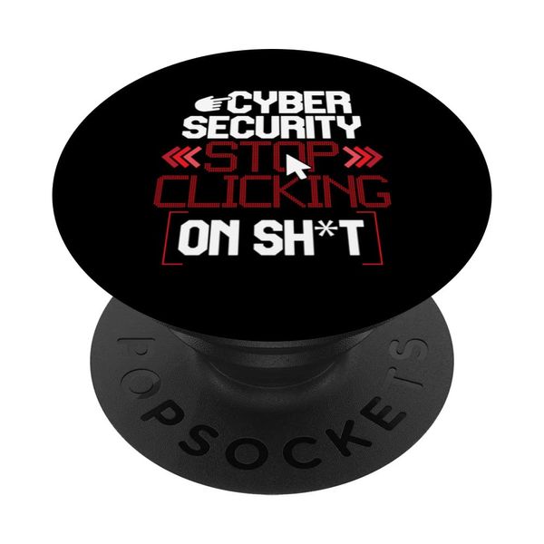 Cyber Security - IT Professional Cybersecurity Hacking PopSockets Swappable PopGrip