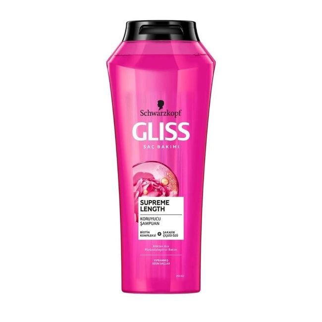 Schwarzkopf Gliss Supreme Length Saç Bakım Şampuanı 500 ML