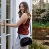 Stackers Black Cross Body Bag