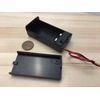 2 pieces 9v Battery Holder Case Box On Off Switch Wire cover A12