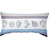 Erwin Müller Maco Satin Cushion Cover 40 x 80 cm Blue