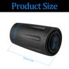 Rumyve2pcs Rubber Collar Replaceable Cane Protector,11 Cm Sturdy Walking Stick Rubber End,Travel Pole Tip Protector Suitable for Most Walking Poles