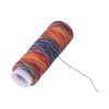 Multicolor Sewing Thread Spools - 5pcs Gradient Quilting & Embroidery Thread for Projects