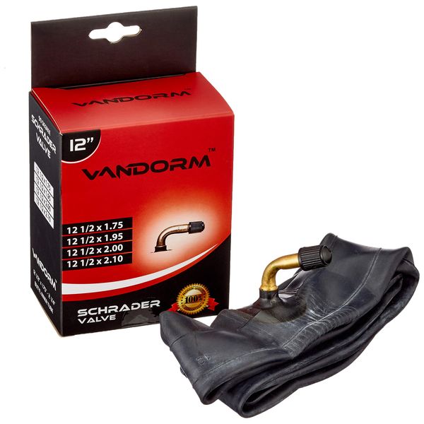 Generic Inner Tubes, Black, 12-Inch, Pack of 2