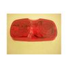 Red 4" Incandescent Bulls Eye Side Marker Clearance Light