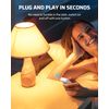 DEWENWILS Indoor Remote Control Outlet, Wireless Remote Light Switch, No Interference Remote Outlet Switch, No Wiring, 15A/1875W, 100ft RF Range, Compact Design, Programmable