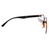 Eyekepper Round Full Coverage Ultrathin Flex Frame Reading Glasses Amber +3.0