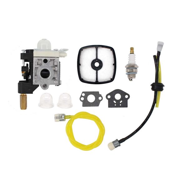 Carburetor Air Filter Fuel Line Spark Plug Tune-Up Kit For Echo PE-200 SRM-210 SRM-230 SRM-225 GT-200R GT-230 GT-231 PAS-230 PAS-231 PE-230 Weeder Weed Eater String Hedge Trimmer Brushcutter Edger