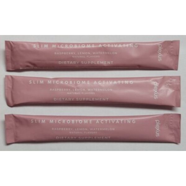 Plexus Microbiome Activating Raspberry Lemon Watermelon 3 Packets New & Sealed