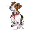 Bryn Parry Jack Russell greeting card