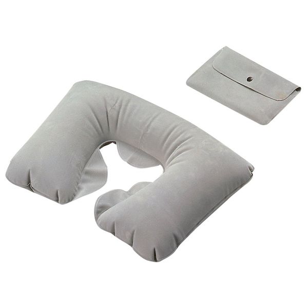 Captain Stag M-7127 Air Neck Pillow (Case Included)