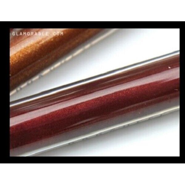 Borghese Eclissare Colorglass Lip Gloss DARKLING 0.11 oz OXBLOOD +free eyeliner