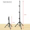 Foldable Height Adjustable Floor Tablet Tripod Stand Mount for iPad Cellphone