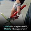 PUSH MetaGrip CMC Thumb Brace for Osteoarthritis CMC Joint Pain. Stabilizes Thumb CMC Joint Without Limiting Hand Function. (Right, Medium)