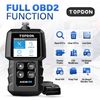 TOPDON AL300, OBD2 Scanner Code Reader, car Auto Diagnostic Tool with Full OBD2 Functions, Engine Fault Code Reader CAN Scan Tool, HD LCD Display Screen, for Cars After 1996