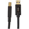 AmazonBasics USB 3.0/USB 3.0 Type B, 1.8m 1.8m USB A 3 x Micro-USB B Black