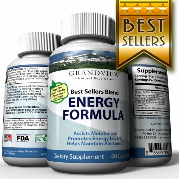 Best Sellers Blend Energy Formula - Grandview Natural Body Care