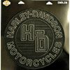 Harley Davidson® 3-D Effect Forged Circle Vest Patch Emblem Large 8" EM324304